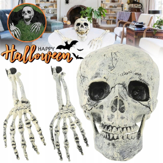 STRAŠIDLÁ HALLOWEENSKÁ DEKORÁCIA V TVARE C